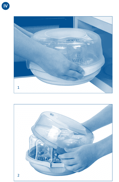 Philips AVENT SCF281 Microwave Steam Sterilizer User Manual Philips AVENT SCF281 Microwave Steam Sterilizer 4