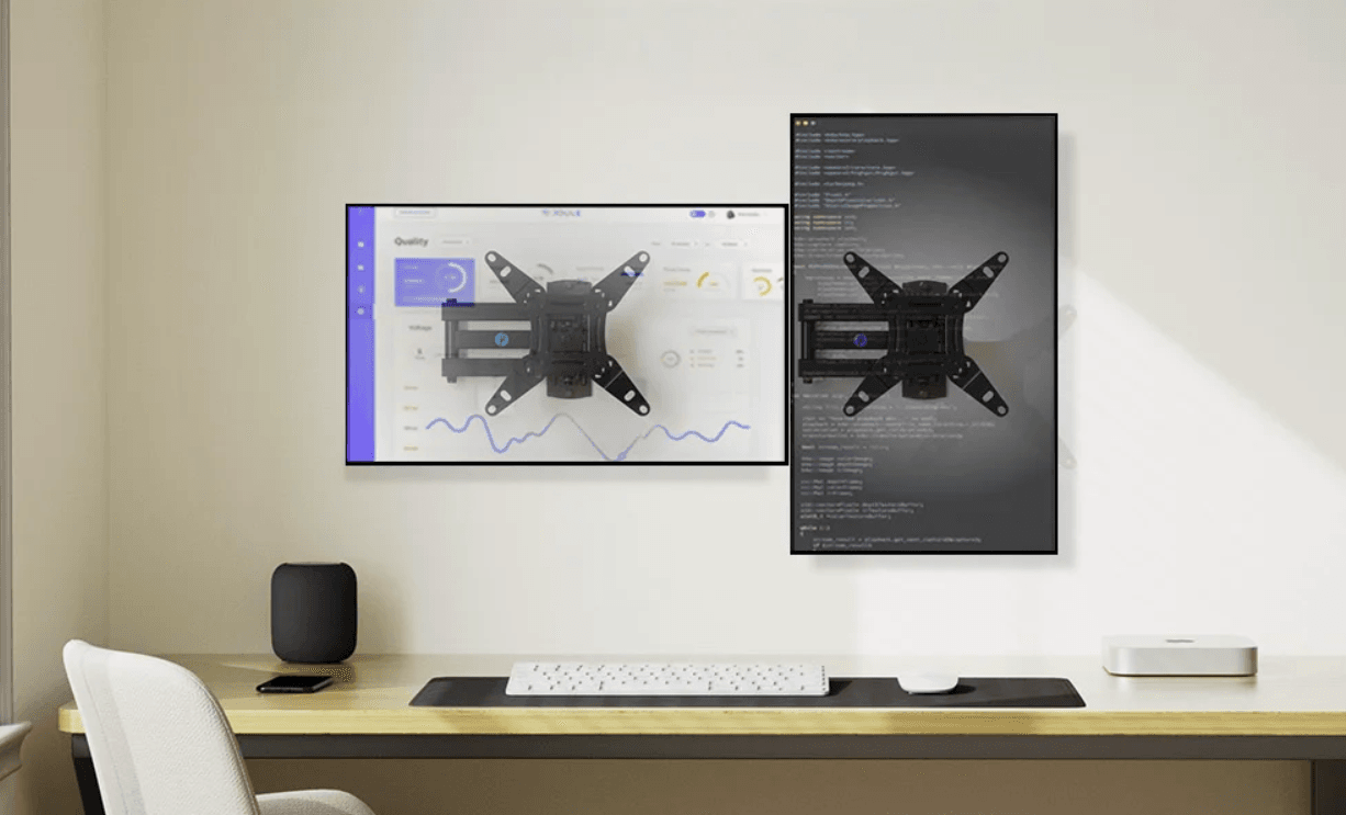 Pipishell Full Motion TV Monitor Wall Mount Instructions Manual