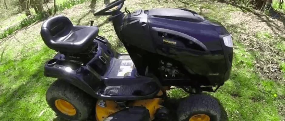 Poulan Pro PP19A42 Lawn Mower Tractor-feat