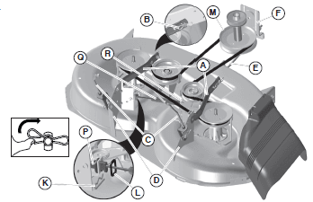 Poulan Pro PP19A42 Lawn Mower Tractor-service 2