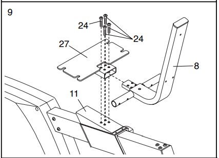 Pro-Form PFEX38490 EKG Grip Pulse Exercise Bike 12