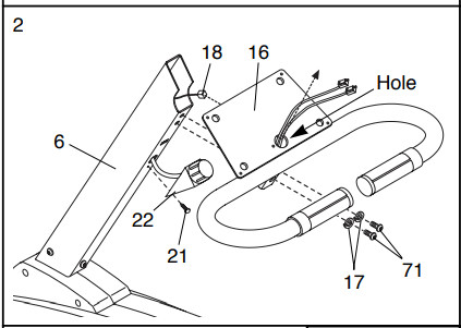 Pro-Form PFEX38490 EKG Grip Pulse Exercise Bike 5