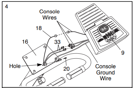 Pro-Form PFEX38490 EKG Grip Pulse Exercise Bike 7