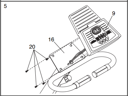 Pro-Form PFEX38490 EKG Grip Pulse Exercise Bike 8