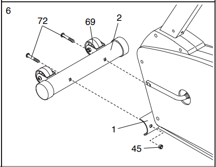 Pro-Form PFEX38490 EKG Grip Pulse Exercise Bike 9