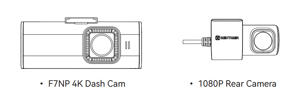 Redtiger F7NP Front Rear Dash Cam User Manual Redtiger F7NP Front Rear Dash Cam-1