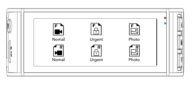 Redtiger F7NP Front Rear Dash Cam User Manual Redtiger F7NP Front Rear Dash Cam-6