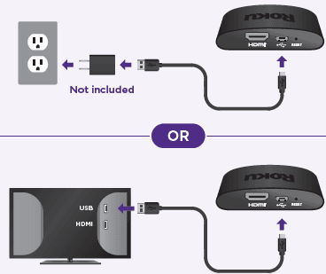 Roku Express HD Streaming Device-step 2