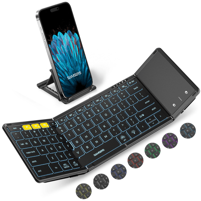 SAMSERS B099T Foldable Bluetooth Keyboard-product