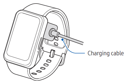 SAMSUNG Galaxy SM-R390 Fit3 Fitness Tracker User Manual-3