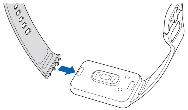 SAMSUNG Galaxy SM-R390 Fit3 Fitness Tracker User Manual-4