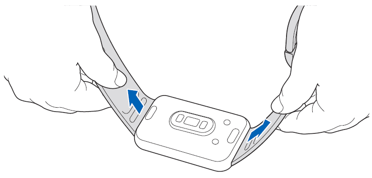SAMSUNG Galaxy SM-R390 Fit3 Fitness Tracker User Manual-5