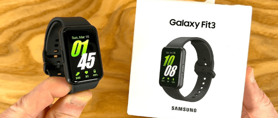 SAMSUNG Galaxy SM-R390 Fit3 Fitness Tracker-product
