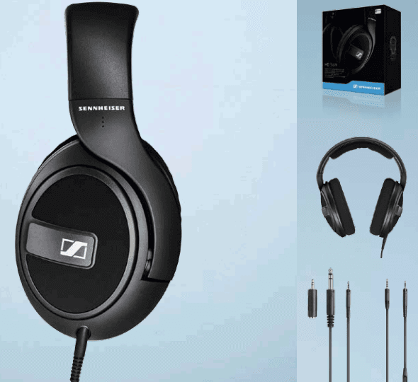 SENNHEISER HD 569 Closed Back Headphones-1