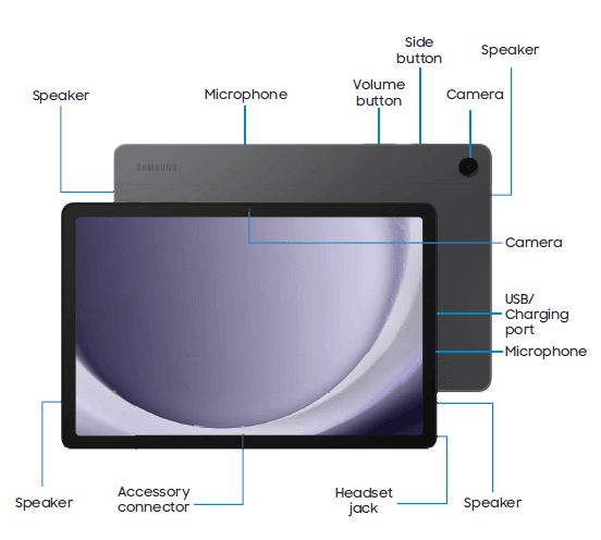 Samsung Galaxy Tab A9+ Tablet 1