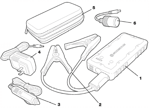Scosche PBJ700 PowerUp 700 Amp Portable Car Jump Starter Manual Scosche PBJ700 PowerUp 700 Amp Portable Car Jump Starter-1