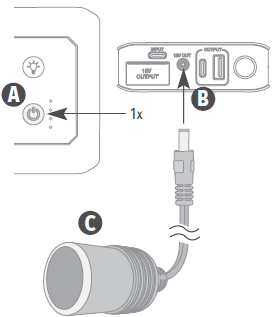 Scosche PowerUp 2000 Amp Portable Car Battery Jump Starter-8