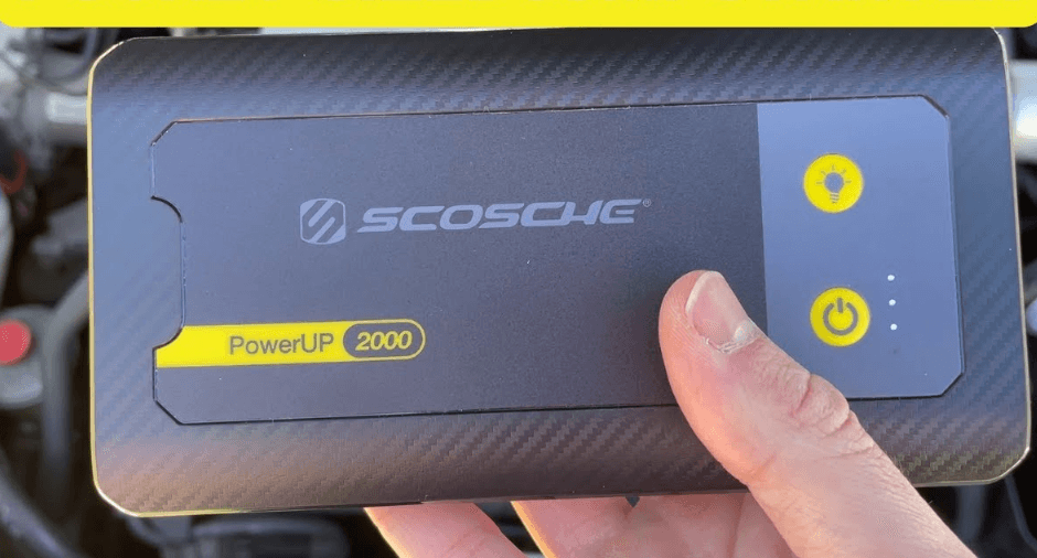 Scosche PowerUp 2000 Amp Portable Car Battery Jump Starter-featured