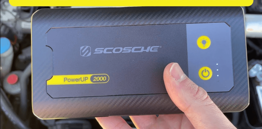 Scosche PowerUp 2000 Amp Portable Car Battery Jump Starter User Manual