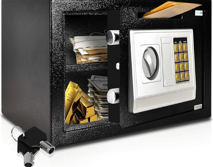 SereneLife Digital Safe Box for Home User Manual SereneLife Digital Safe Box for Home-featured