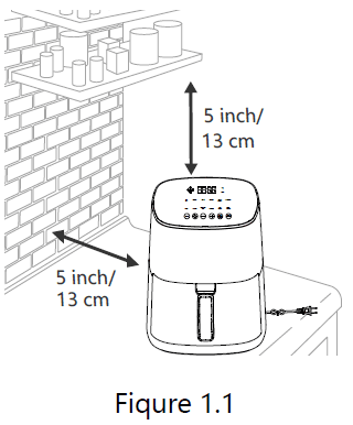 Simple Deluxe KZ-D6QT 6-Quart Digital Airfryer User Manual Simple Deluxe KZ-D6QT 6-Quart Digital Airfryer User Manual-4