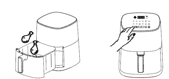 Simple Deluxe KZ-D6QT 6-Quart Digital Airfryer User Manual Simple Deluxe KZ-D6QT 6-Quart Digital Airfryer User Manual-5