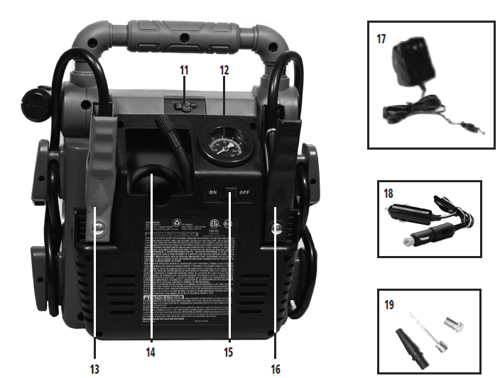Stanley Fatmax J7C5 700 Amp Portable Jump Starter Instruction Manual Stanley Fatmax J7C5 700 Amp Portable Jump Starter Instruction Manual-2
