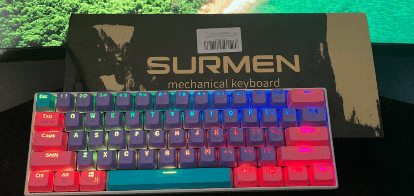 Surmen GT61 Mechanical Keyboard-featured