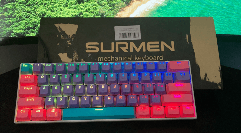 Surmen GT61 Mechanical Keyboard User Manual Surmen GT61 Mechanical Keyboard-featured