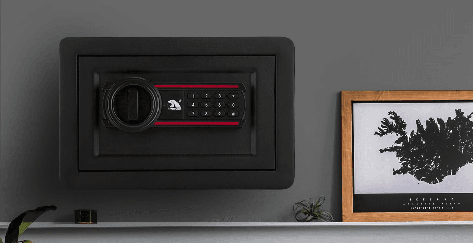 TIGERKING 54958161 Electronic Safe Box Instruction Manual TIGERKING 54958161 Electronic Safe Box-featured