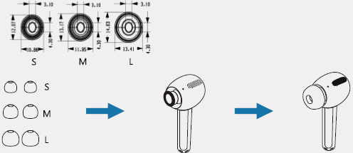 Tagry X08 True Wireless Earbuds Troubleshooting Guide Tagry X08 True Wireless Earbuds Troubleshooting-Step 1