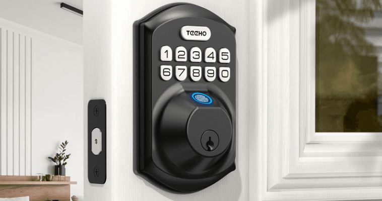 TeeHO Keyless Entry Door Lock with Keypad-featured