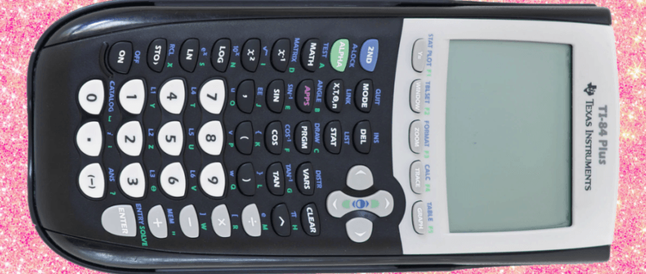 Texas Instruments TI-84 Plus Graphics Calculator User Manual Texas Instruments TI-84 Plus Graphics Calculator-feat