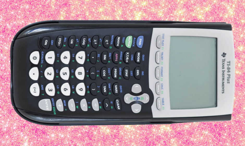 Texas Instruments TI-84 Plus Graphics Calculator-feat