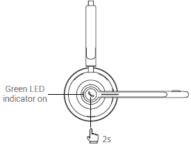 Tribit BTH80 CallElite 81 Wireless Headset-power
