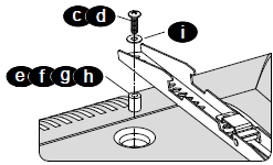 USX Mount XML008 Full Motion TV Wall Mount-spacer 2