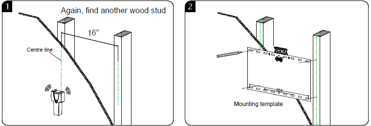 USX Mount XML008 Full Motion TV Wall Mount-step 2