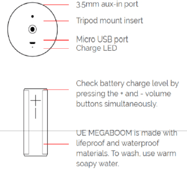 Ultimate Ears MEGABOOM Bluetooth Speaker-2