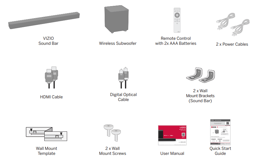 VIZIO M-Series M215a-J6 Sound Bar 1