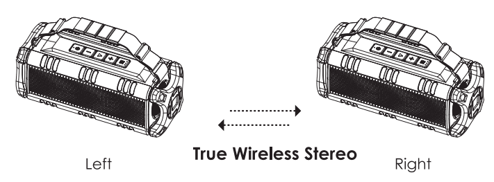 W-KING D8 Outdoor Wireless Speaker User Manual W-KING D8 Outdoor Wireless Speaker User Manual-4