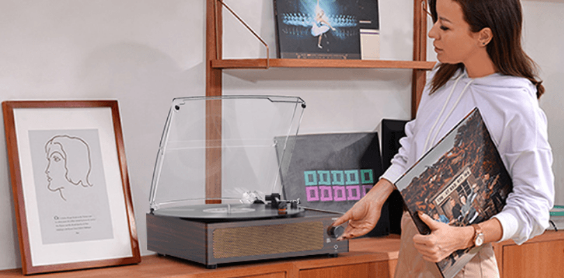 WOCKODER KD-2008 Vinyl Record Players Belt-Driven Turntable Instructions Manual WOCKODER KD-2008 Vinyl Record Players Belt-Driven Turntable-featured