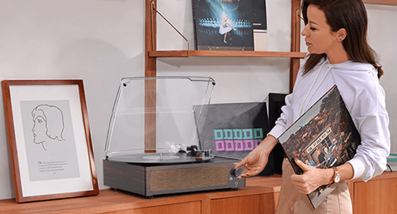 WOCKODER KD-2008 Vinyl Record Players Belt-Driven Turntable Instructions Manual WOCKODER KD-2008 Vinyl Record Players Belt-Driven Turntable-featured