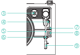 WOCKODER KD-2008 Vinyl Record Players Belt-Driven Turntable Instructions Manual WOCKODER KD-2008 Vinyl Record Players Belt-Driven Turntable-structure 1