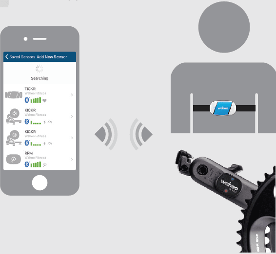 Wahoo RPM Cycling Cadence Sensor for Outdoor User Guide Wahoo RPM Cycling Cadence Sensor for Outdoor-pair