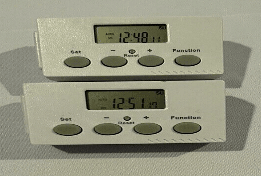 Westek TE02DHB Indoor 1-Outlet Weekly Digital Bar Timer Instruction Manual