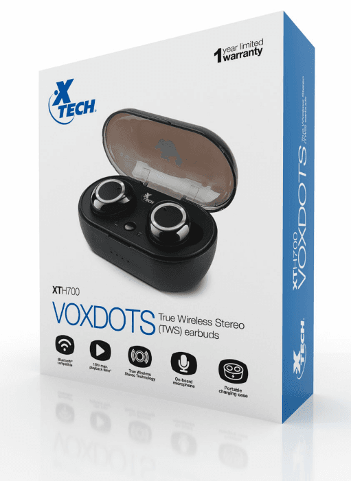 XTECH VOXDOTS XTH-700 True Wireless Stereo Earphones-product