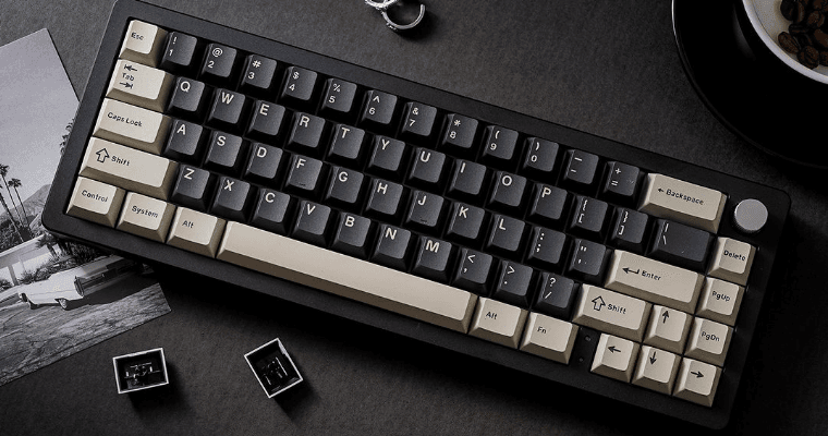 YUNZII AL66 Knob CNC Aluminum Wireless Mechanical Keyboard User Guide YUNZII AL66 Knob CNC Aluminum Wireless Mechanical Keyboard-featured