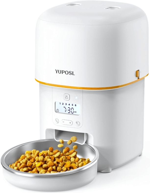 Yuposl YPF01-B001 Mushroom Automatic Pet Feeder-main