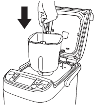 Zojirushi BB-SSC10 Home Bakery Maestro Breadmaker-insert