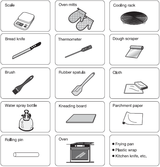 Zojirushi BB-SSC10 Home Bakery Maestro Breadmaker-tools